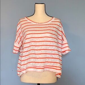 Forever 21 Striped Short Sleeve Top​